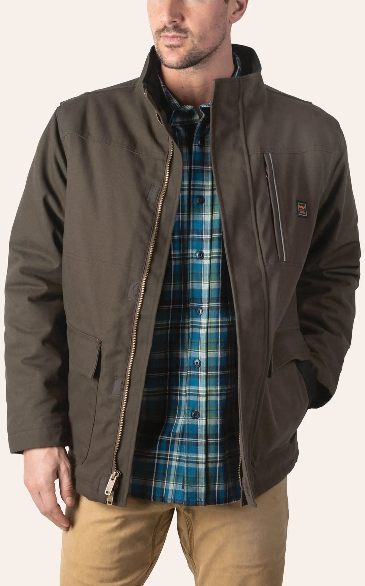 Cypress DWR Duck Insulated Work Coat – Walls