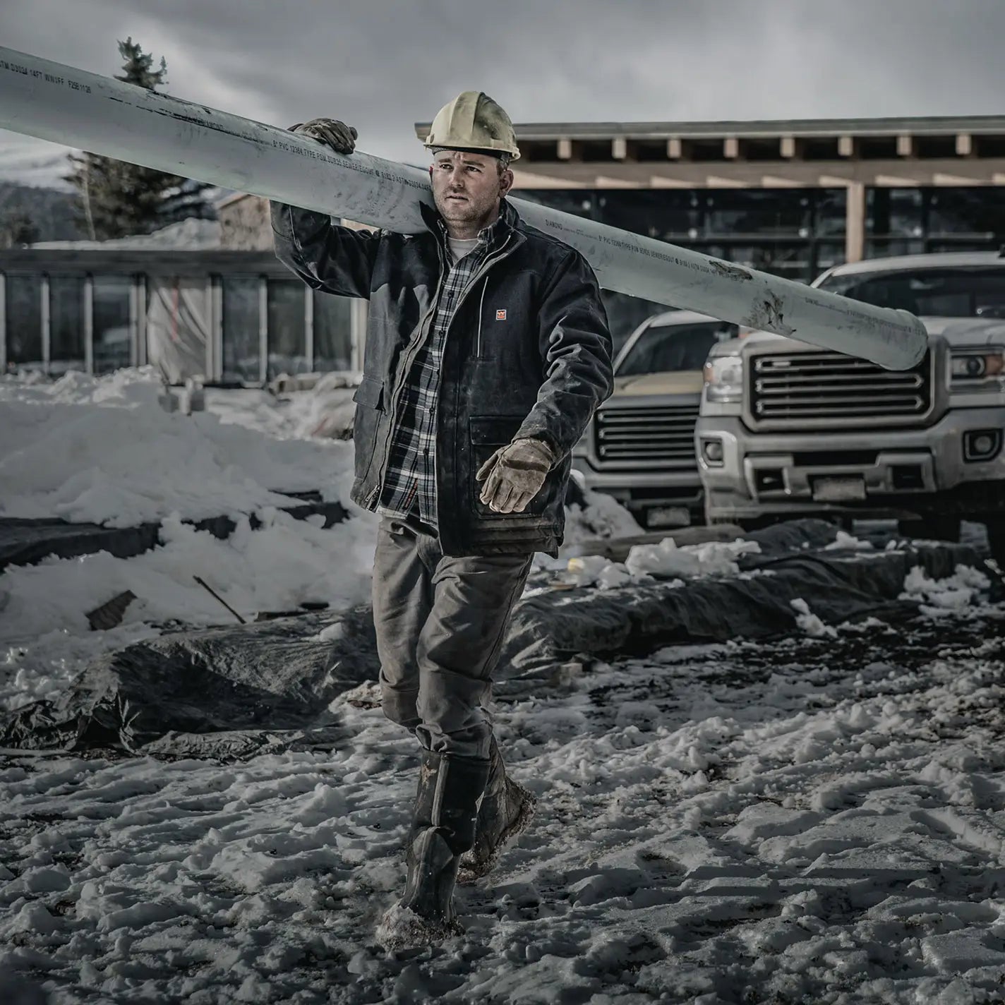 Cypress DWR Duck Insulated Work Coat