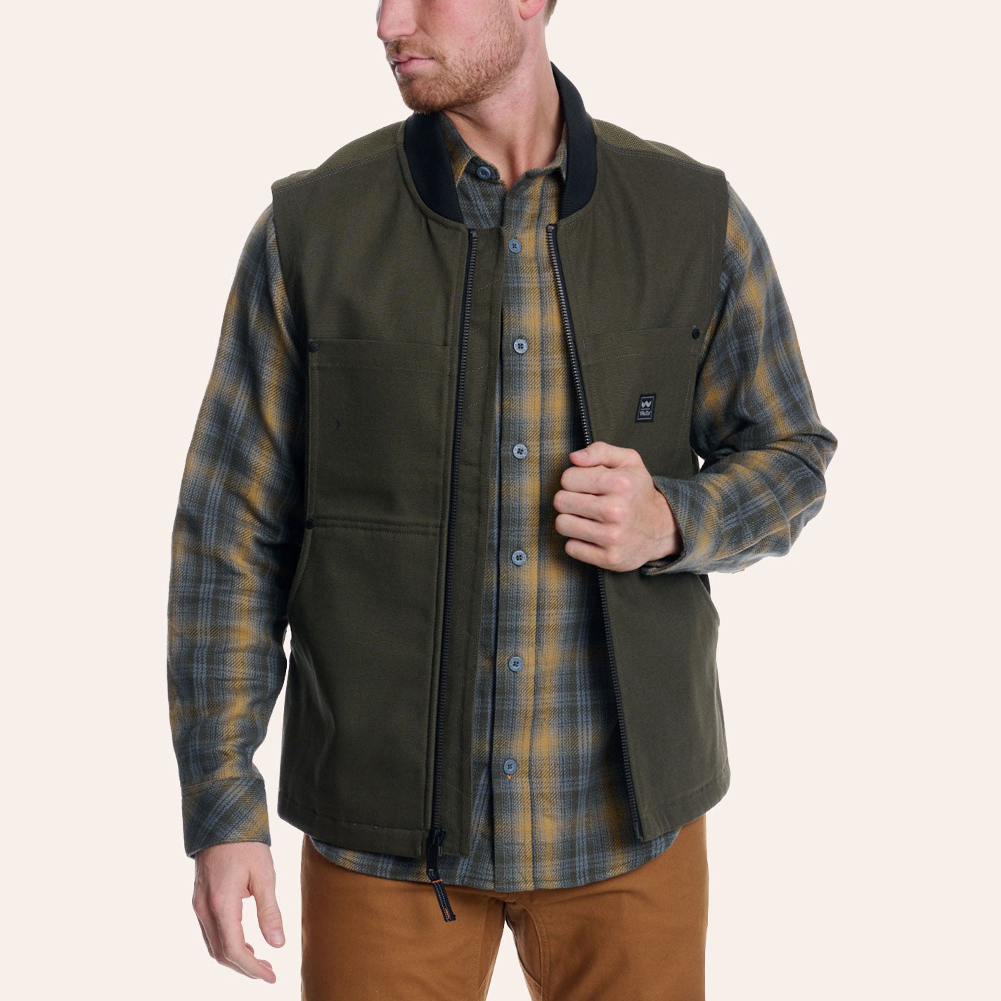 Brewster Rugged Gauge Flex Work Vest