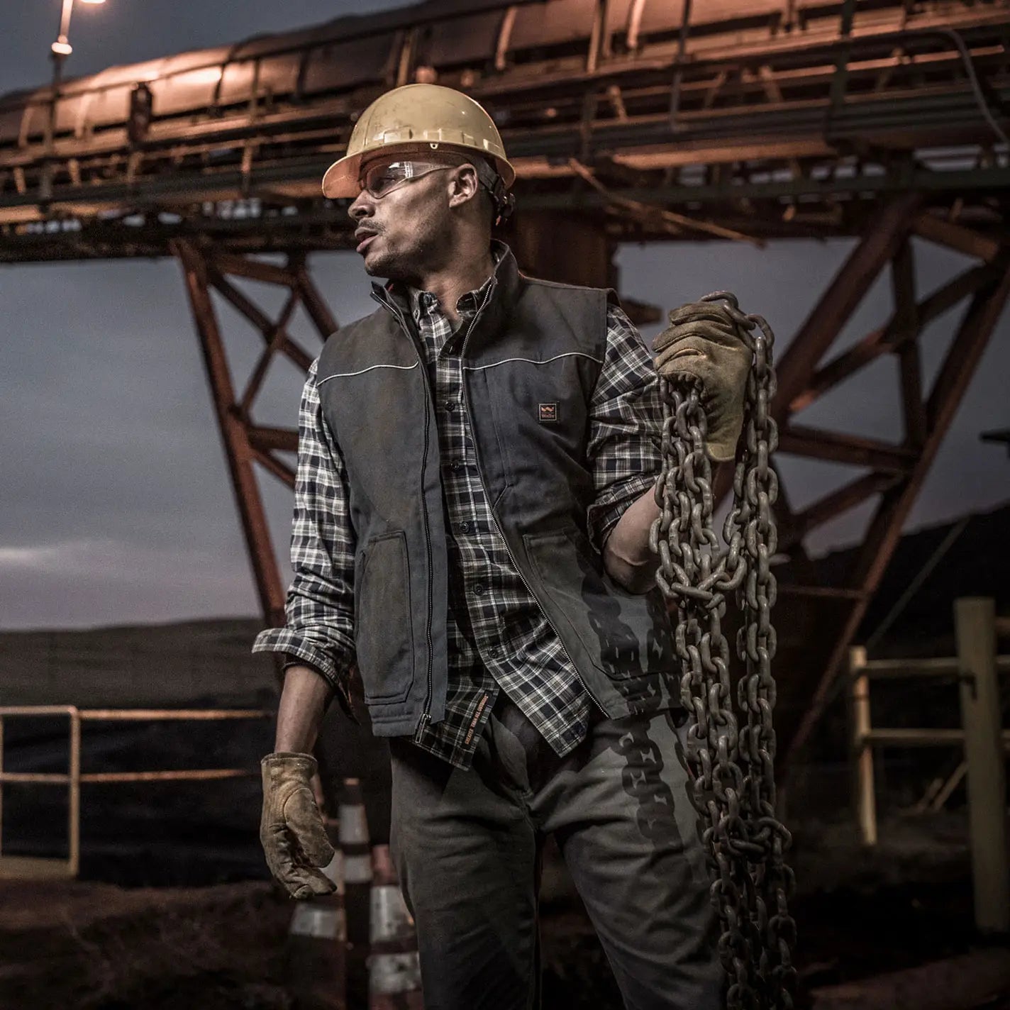 Coleman Sherpa-Lined DWR Duck Work Vest