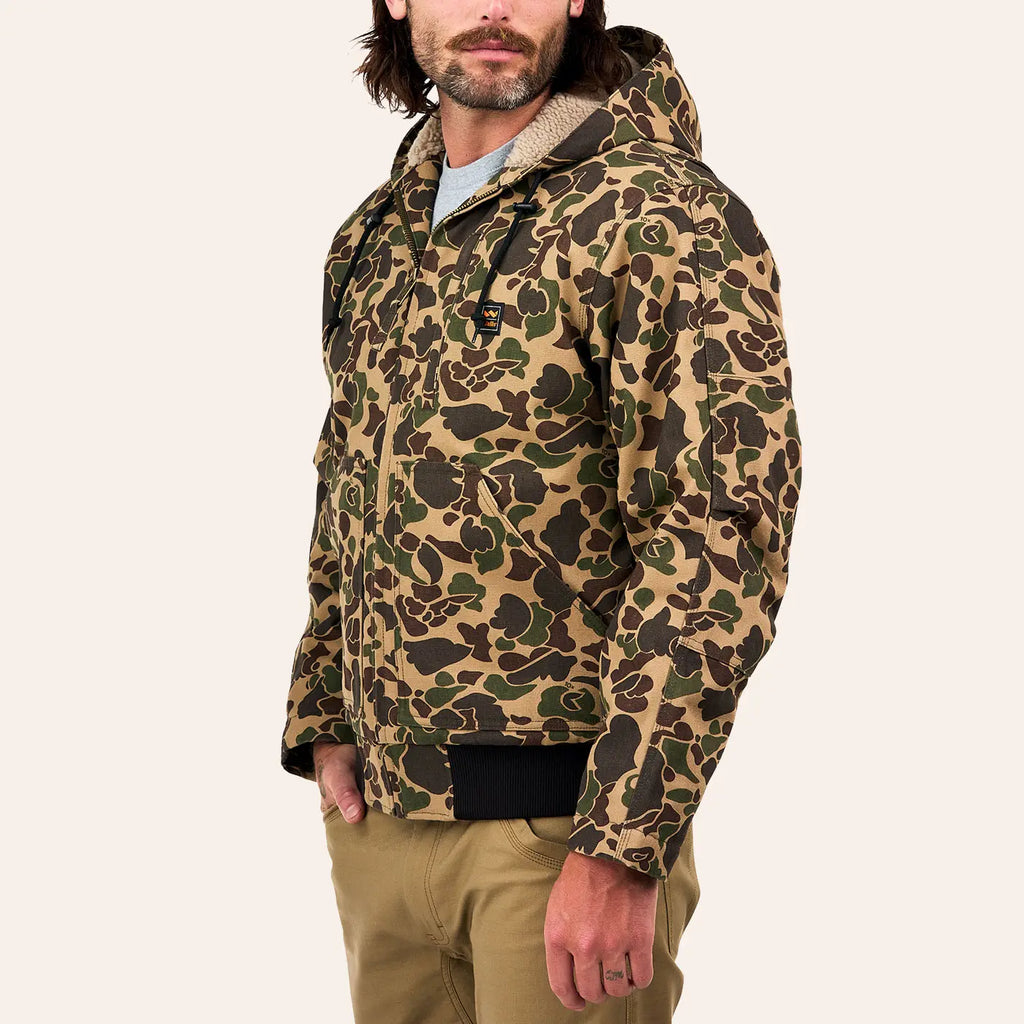 Mingus DWR Duck Hooded Bomber Work Jacket