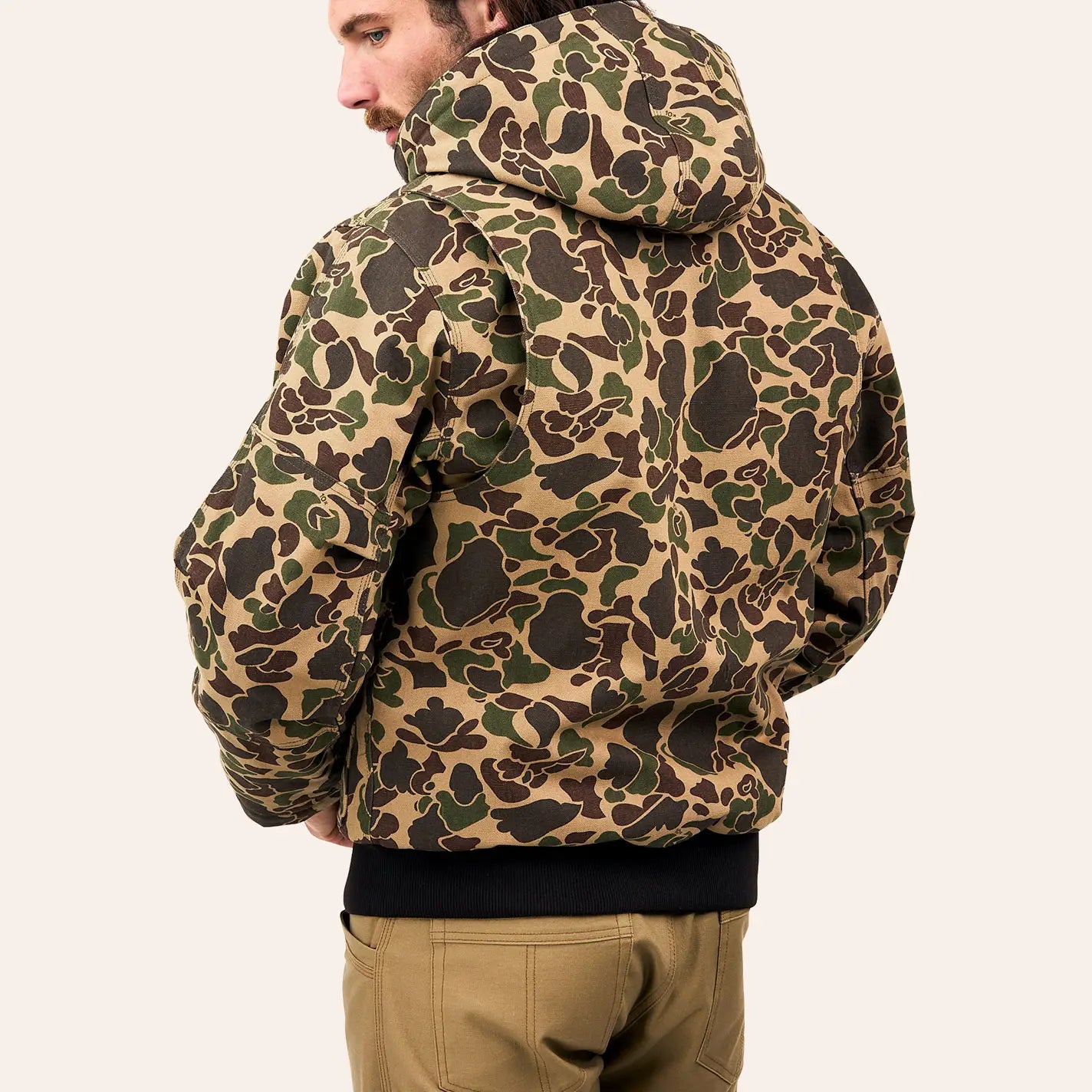 Mingus DWR Duck Hooded Bomber Work Jacket