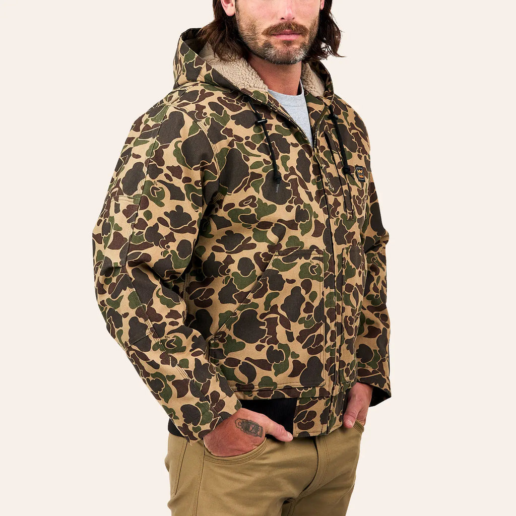 Mingus DWR Duck Hooded Bomber Work Jacket