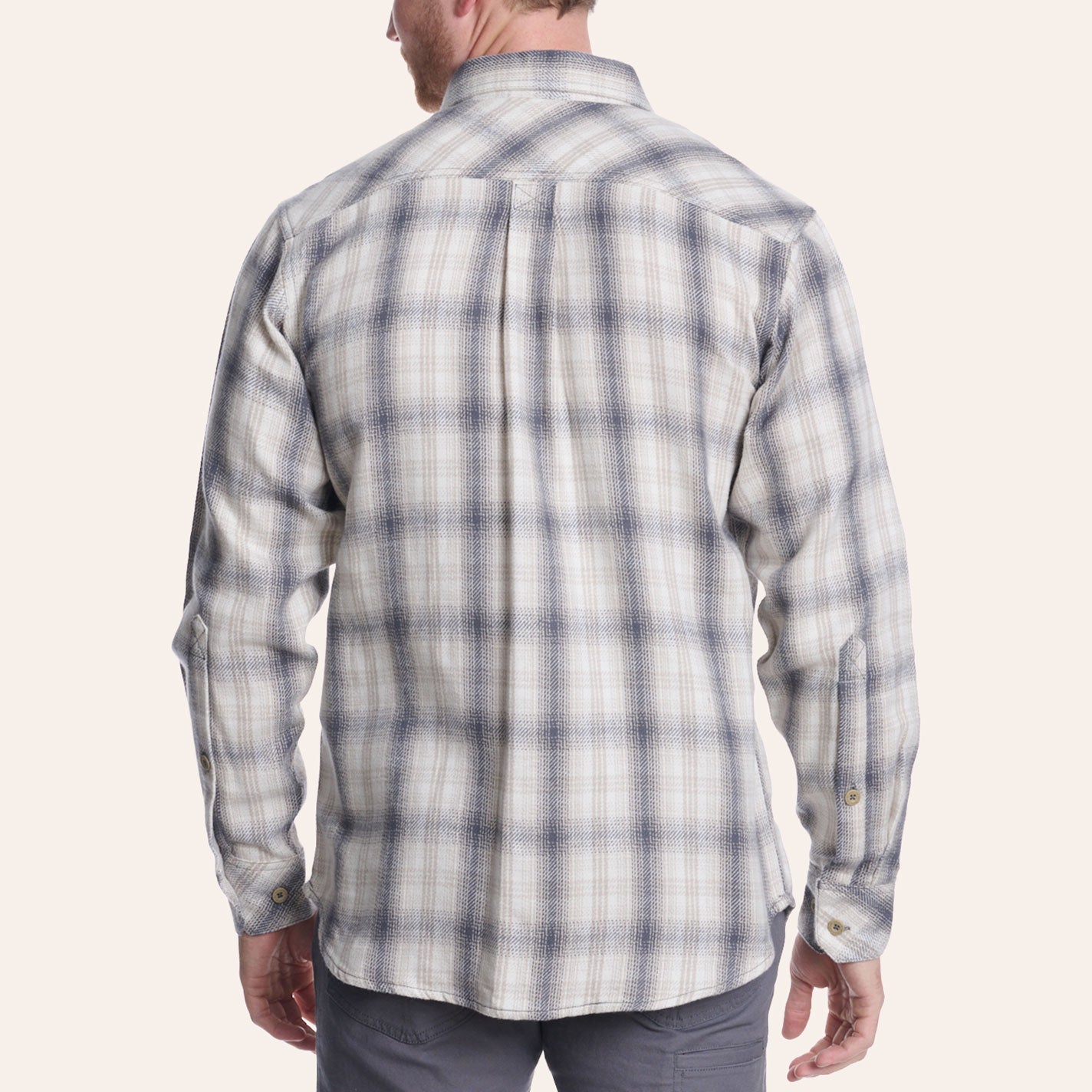 High Ridge Twill Long Sleeve Button Down Shirt
