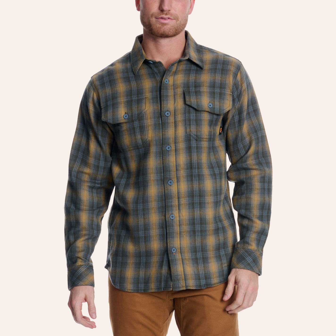 High Ridge Twill Long Sleeve Button Down Shirt