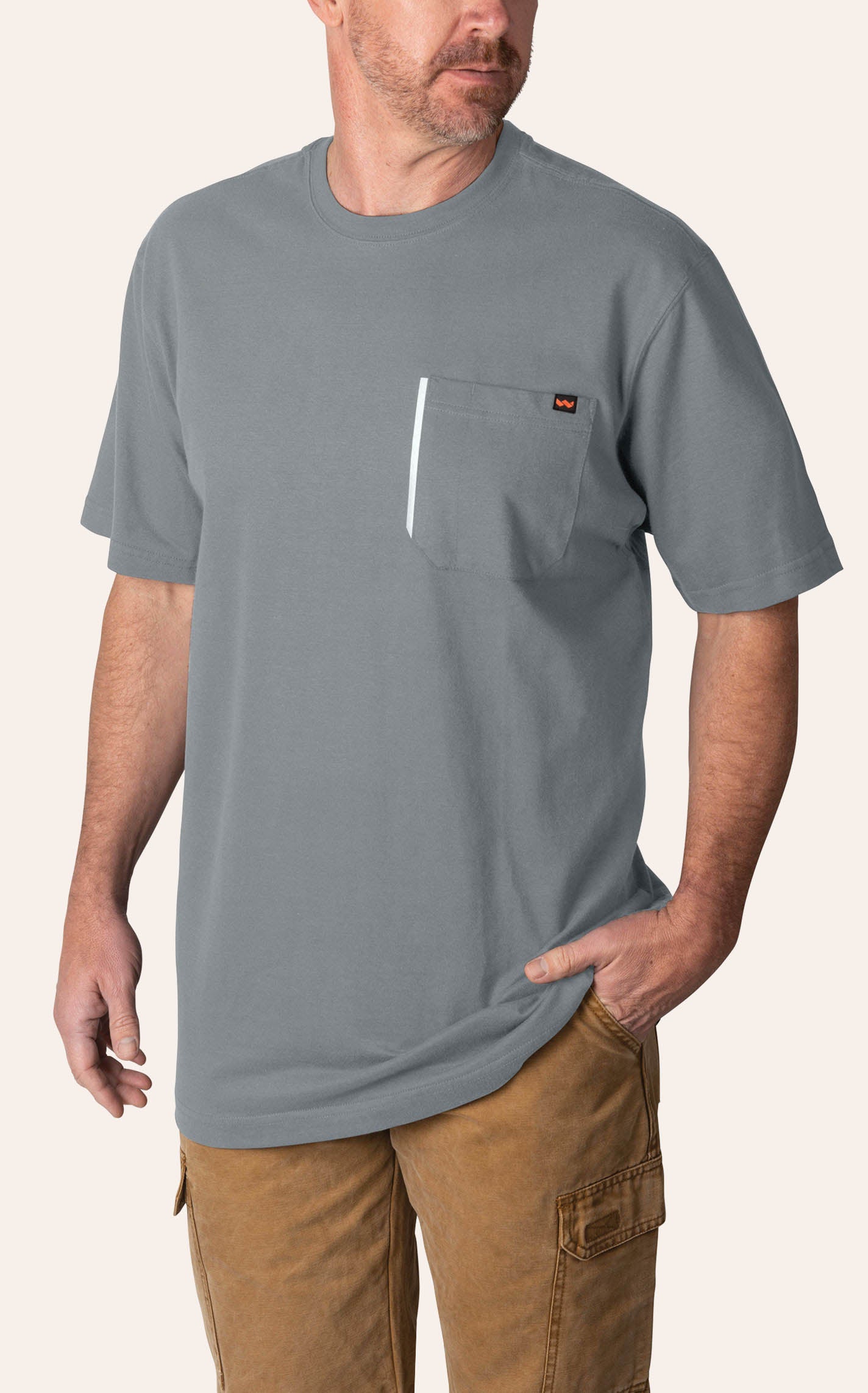 Grit Heavyweight Short-Sleeve Cotton Work T-Shirt