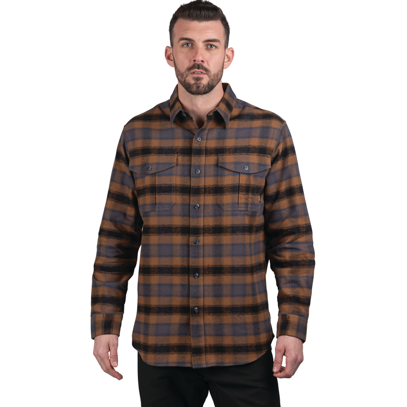 Wagu Heavyweight Brushed Flannel Work Shirt | Walls®