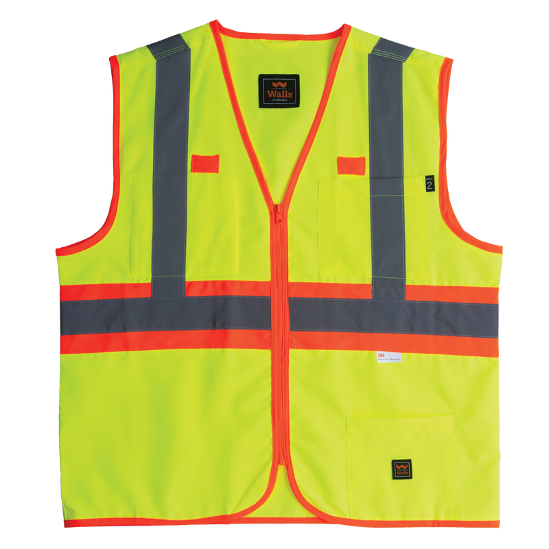Hi-Vis ANSI II Premium Safety Vest | Walls®